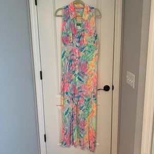 Lilly Pulitzer Ezra Maxi Beach Dress M